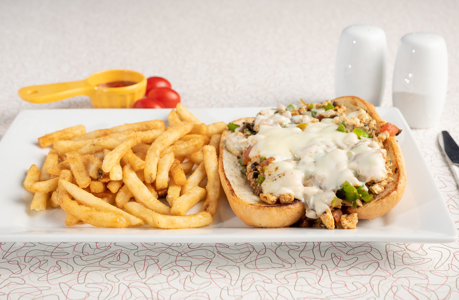 Chicken Philly Cheesesteak Meal