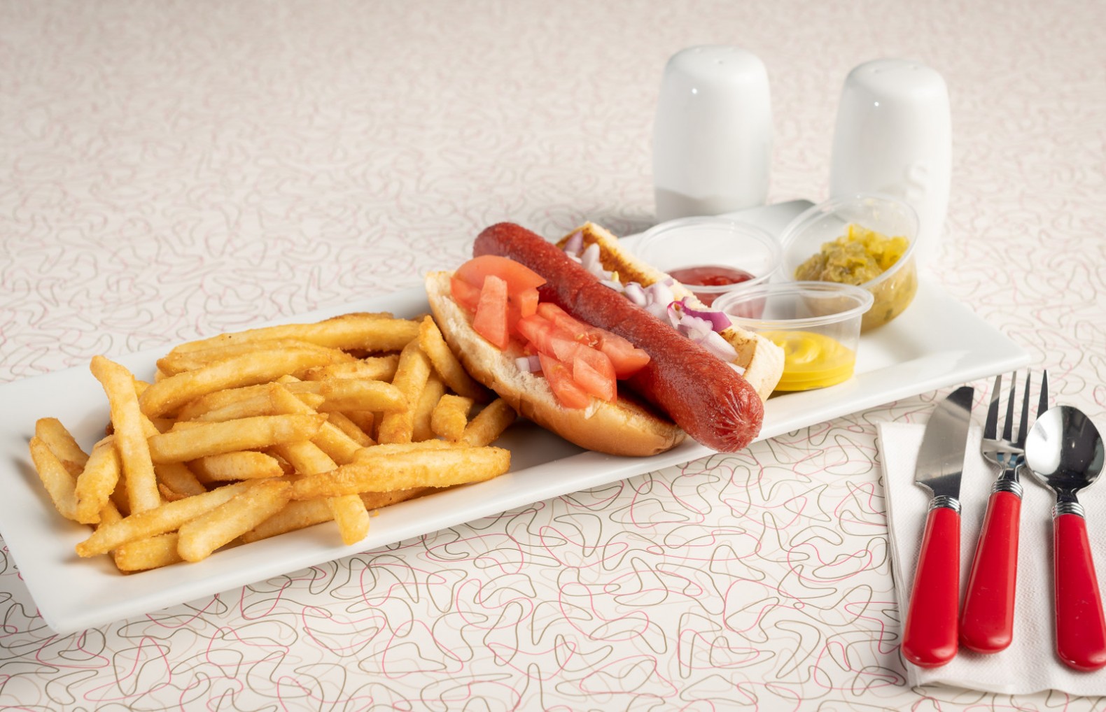 All Beef Jumbo Hot Dog Meal NYPD New York Pizza Delivery